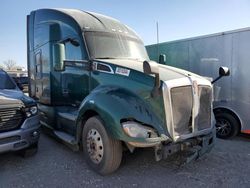 Salvage trucks for sale at Wichita, KS auction: 2019 Kenworth Construction T680