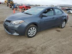 Salvage cars for sale from Copart San Diego, CA: 2015 Toyota Corolla L