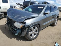 Jeep salvage cars for sale: 2013 Jeep Grand Cherokee Overland