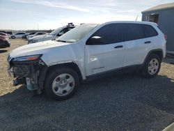 Jeep salvage cars for sale: 2015 Jeep Cherokee Sport