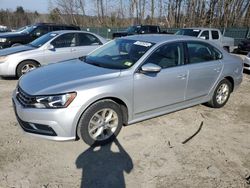 Salvage cars for sale at Candia, NH auction: 2017 Volkswagen Passat S