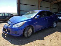 Salvage cars for sale at Houston, TX auction: 2013 Hyundai Accent GLS