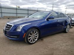 Salvage cars for sale at Chicago Heights, IL auction: 2015 Cadillac ATS Luxury