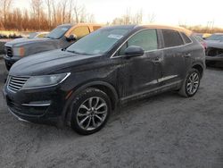 Salvage cars for sale from Copart Leroy, NY: 2017 Lincoln MKC Select