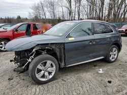 Salvage cars for sale at Candia, NH auction: 2018 Audi Q5 Premium Plus