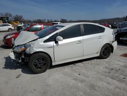 Salvage cars for sale from Copart Cahokia Heights, IL: 2015 Toyota Prius