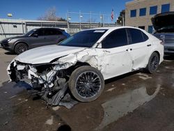 Toyota salvage cars for sale: 2020 Toyota Camry SE