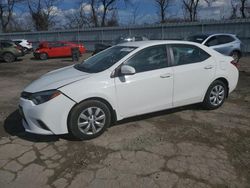 Vehiculos salvage en venta de Copart West Mifflin, PA: 2016 Toyota Corolla L