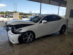 Salvage cars for sale at Homestead, FL auction: 2018 Lexus IS 300