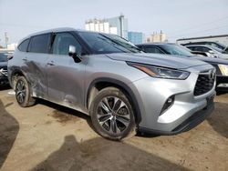 Toyota Highlander salvage cars for sale: 2021 Toyota Highlander XLE