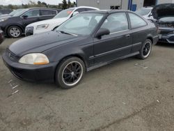 Honda Civic salvage cars for sale: 1996 Honda Civic EX