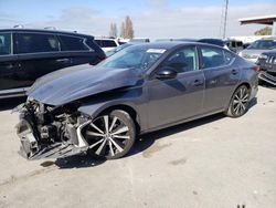 Salvage cars for sale at Vallejo, CA auction: 2021 Nissan Altima SR