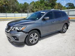 Salvage cars for sale from Copart Fort Pierce, FL: 2018 Nissan Pathfinder S