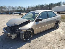 Vehiculos salvage en venta de Copart Charles City, VA: 2002 Honda Civic LX