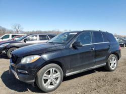 Mercedes-Benz M-Class salvage cars for sale: 2013 Mercedes-Benz ML 350 4matic