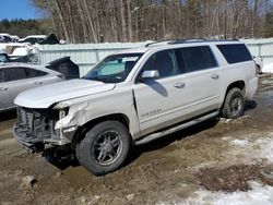 Salvage cars for sale at Center Rutland, VT auction: 2017 Chevrolet Suburban K1500 Premier