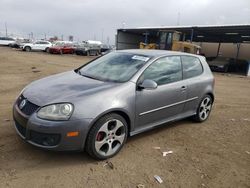 Volkswagen New GTI FA Vehiculos salvage en venta: 2007 Volkswagen New GTI Fahrenheit