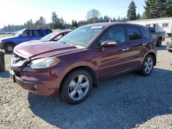 Salvage cars for sale at Graham, WA auction: 2009 Acura RDX Technology