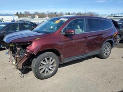 Honda Pilot EXL salvage cars for sale: 2019 Honda Pilot EXL