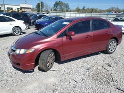 Honda Civic LX salvage cars for sale: 2010 Honda Civic LX