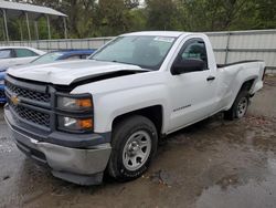 Chevrolet salvage cars for sale: 2015 Chevrolet Silverado C1500