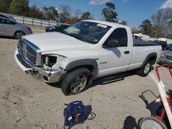 Dodge RAM 1500 salvage cars for sale: 2008 Dodge RAM 1500 ST