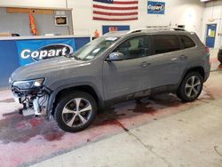 Salvage cars for sale from Copart Angola, NY: 2019 Jeep Cherokee Limited