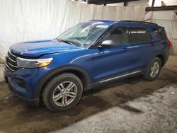 Salvage cars for sale from Copart Ebensburg, PA: 2020 Ford Explorer XLT