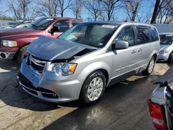 Salvage cars for sale at Bridgeton, MO auction: 2015 Chrysler Town & Country Touring