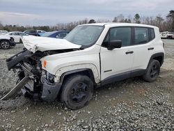 Jeep salvage cars for sale: 2017 Jeep Renegade Sport