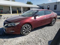 Salvage cars for sale from Copart Prairie Grove, AR: 2016 Nissan Maxima 3.5S
