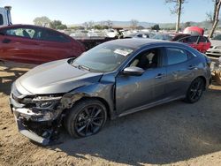 Salvage cars for sale from Copart San Martin, CA: 2021 Honda Civic EX