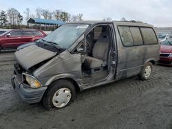 Salvage cars for sale from Copart Spartanburg, SC: 1992 Ford Aerostar