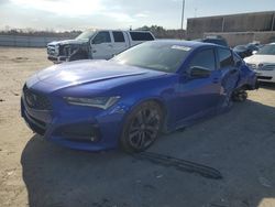 Acura TLX salvage cars for sale: 2021 Acura TLX Tech A