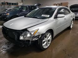 Salvage cars for sale at Elgin, IL auction: 2009 Nissan Maxima S