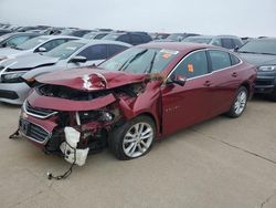Vehiculos salvage en venta de Copart Wilmer, TX: 2018 Chevrolet Malibu LT