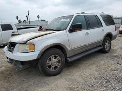 Salvage cars for sale at Mercedes, TX auction: 2003 Ford Expedition Eddie Bauer