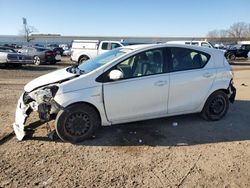 Salvage cars for sale from Copart Davison, MI: 2012 Toyota Prius C