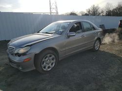 Salvage cars for sale at Windsor, NJ auction: 2005 Mercedes-Benz C 240 4matic