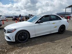 Salvage cars for sale at San Diego, CA auction: 2021 Mercedes-Benz C300