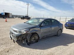 Salvage cars for sale at Andrews, TX auction: 2019 KIA Rio S