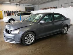 Volkswagen salvage cars for sale: 2016 Volkswagen Jetta SE