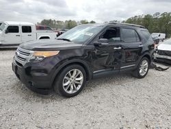 Salvage cars for sale at Houston, TX auction: 2013 Ford Explorer XLT