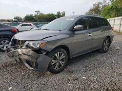 Salvage cars for sale from Copart Riverview, FL: 2020 Nissan Pathfinder S