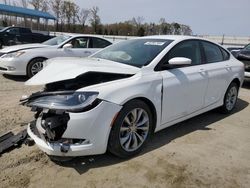 Salvage cars for sale from Copart Spartanburg, SC: 2015 Chrysler 200 S