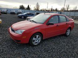 Salvage cars for sale from Copart Portland, OR: 2007 Ford Focus ZX4