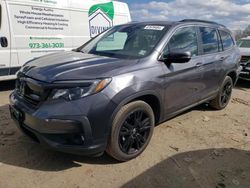 Salvage cars for sale at Hillsborough, NJ auction: 2021 Honda Pilot SE