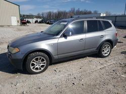 BMW X3 salvage cars for sale: 2004 BMW X3 2.5I