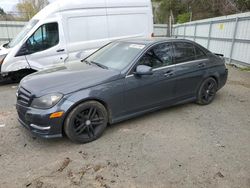 Salvage cars for sale at Shreveport, LA auction: 2013 Mercedes-Benz C 250