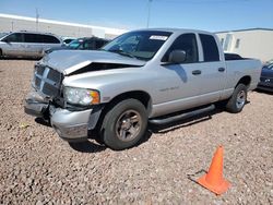 Dodge salvage cars for sale: 2005 Dodge RAM 1500 ST